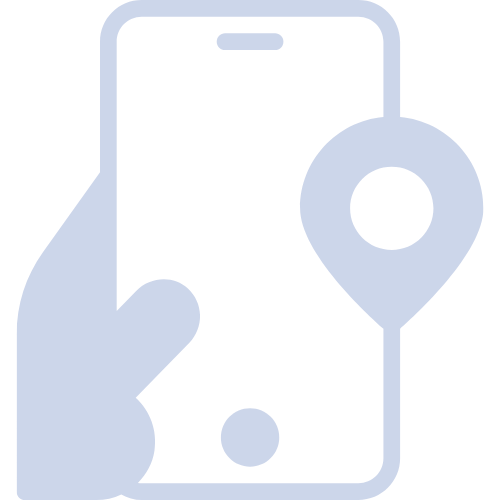 Mobile app icon for tracking